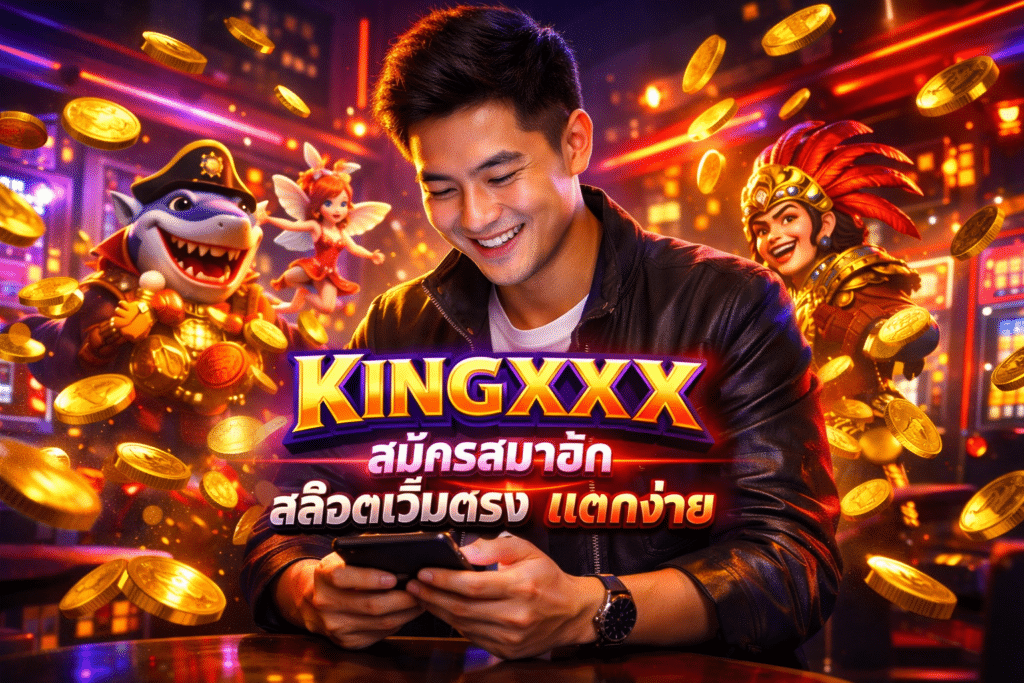 KINGXXX สมัครสมาชิก สล็อตเว็บตรง แตกง่าย