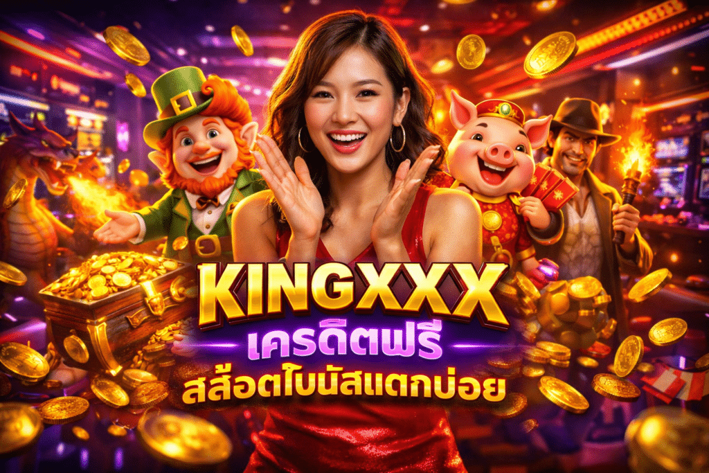 KINGXXX เครดิตฟรี เกมสล็อตโบนัสแตกบ่อย